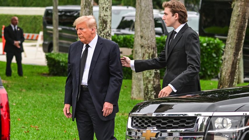 Donald und Barron Trump