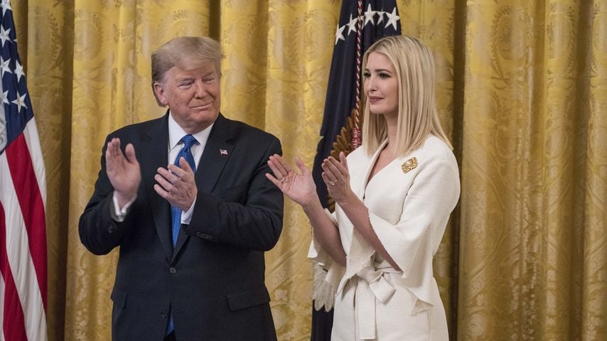 Donald und Ivanka Trump, 2020
