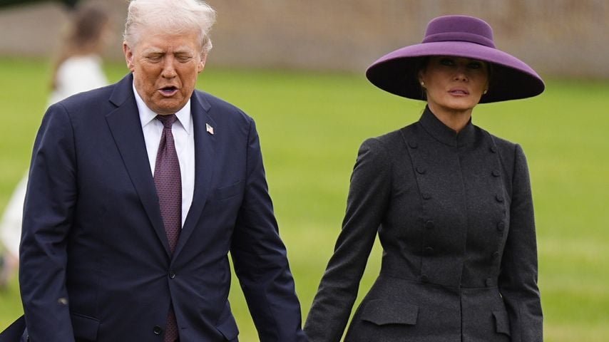 Donald und Melania Trump schlafen getrennt im Windsor Castle