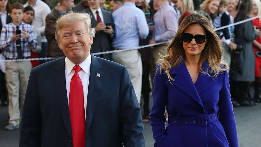 Krach im Hause Trump? Melania will Donalds Hand nicht halten