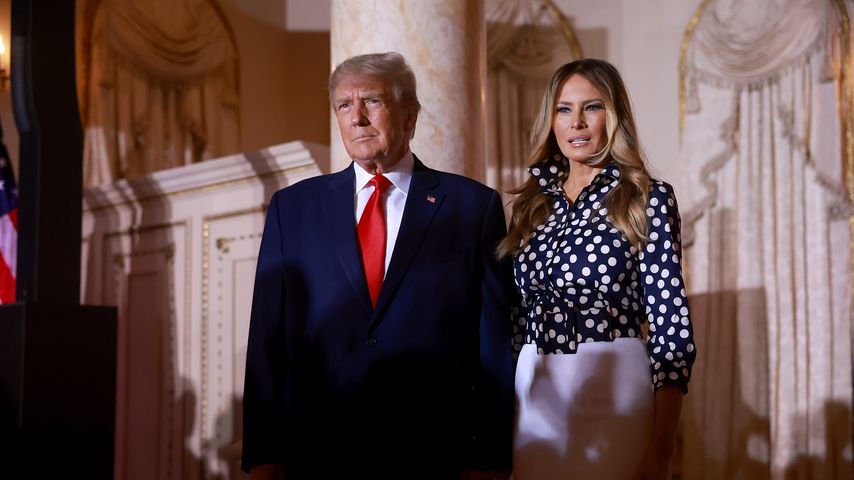 Donald und Melania Trump im November 2022