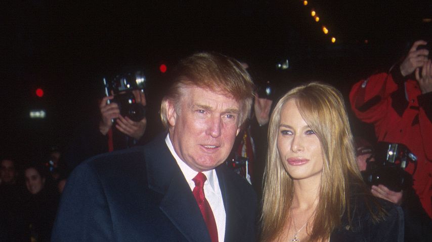 Donald und Melania Trump, 2000