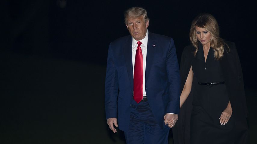 Donald und Melanie Trump im Oktober 2020
