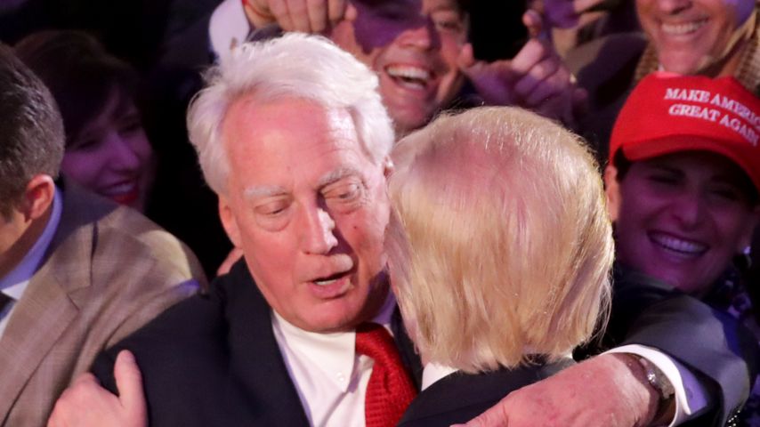 Donald und Robert Trump im November 2016