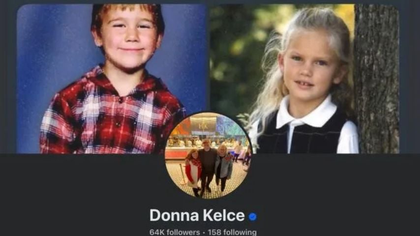 Donna Kelce erneuert Facebook-Titelbild, August 2025