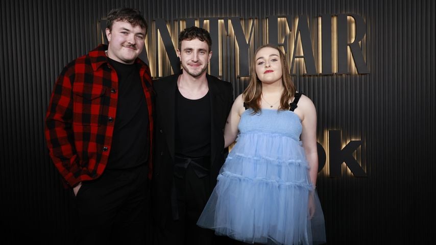 Donnacha Mescal, Paul Mescal und Nell Mescal im März 2023