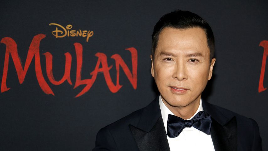 Schauspieler Donnie Yen bei der Premiere von "Mulan", 2020 in Los Angeles
