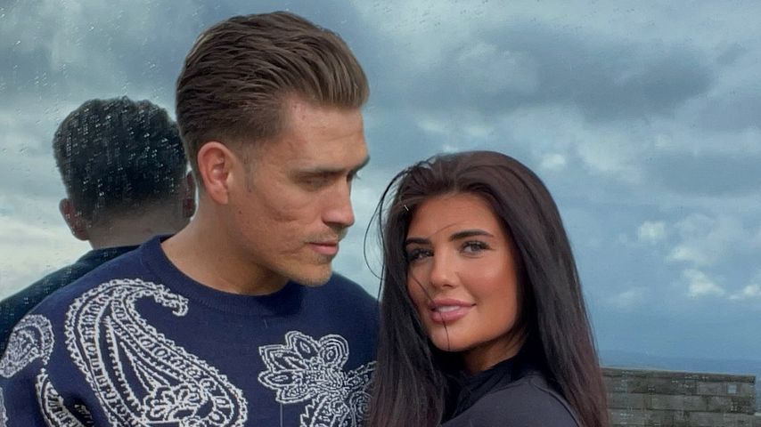 Influencerin Laura Mania mit ihrem Partner Dorant