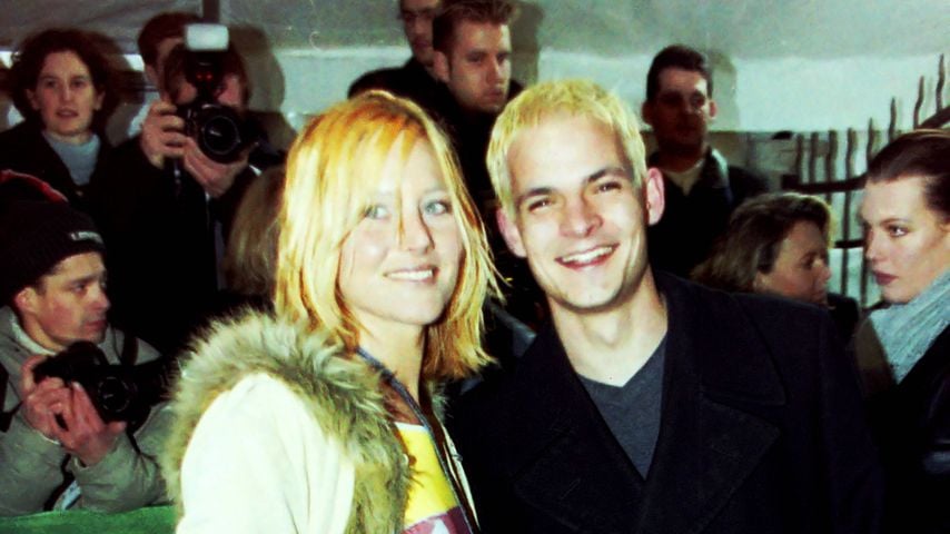 Schauspieler Doreen Dietel und Ben Tewaag, München 2000