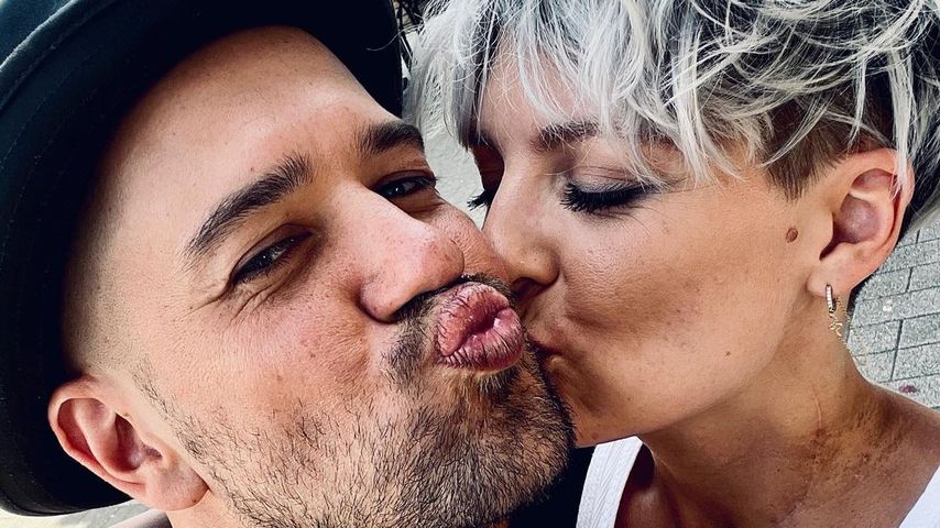 Doreen Kascha-Werling mit ihrem Ehemann Jan
