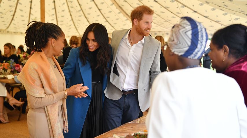 Doria Ragland, Herzogin Meghan und Prinz Harry
