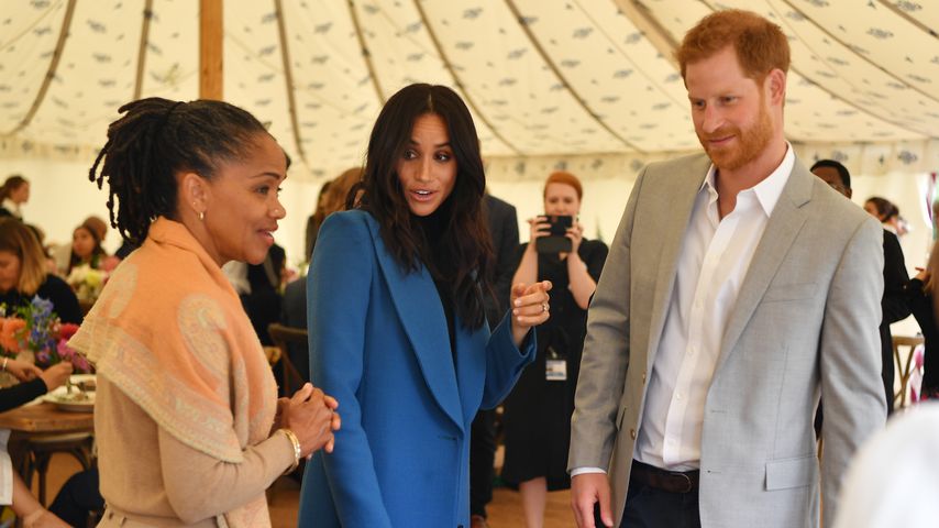 Doria Ragland, Herzogin Meghan und Prinz Harry