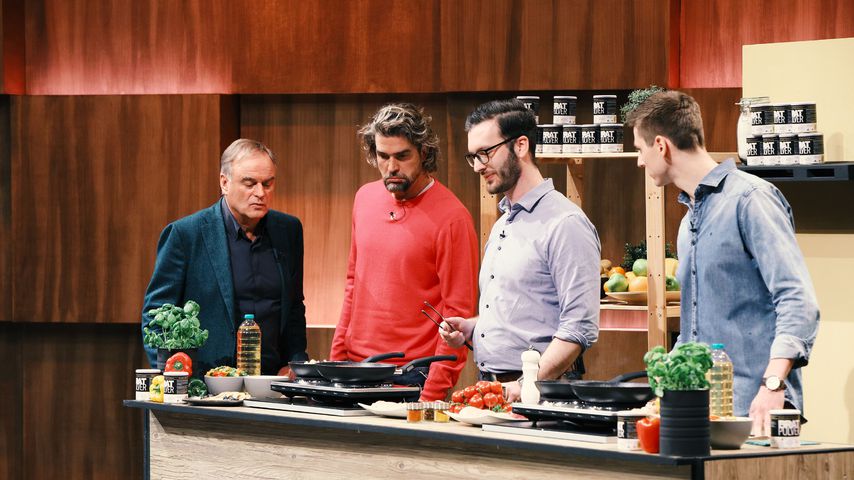 Dr. Georg Kofler und Nils Glagau bei "Die Höhle der Löwen"