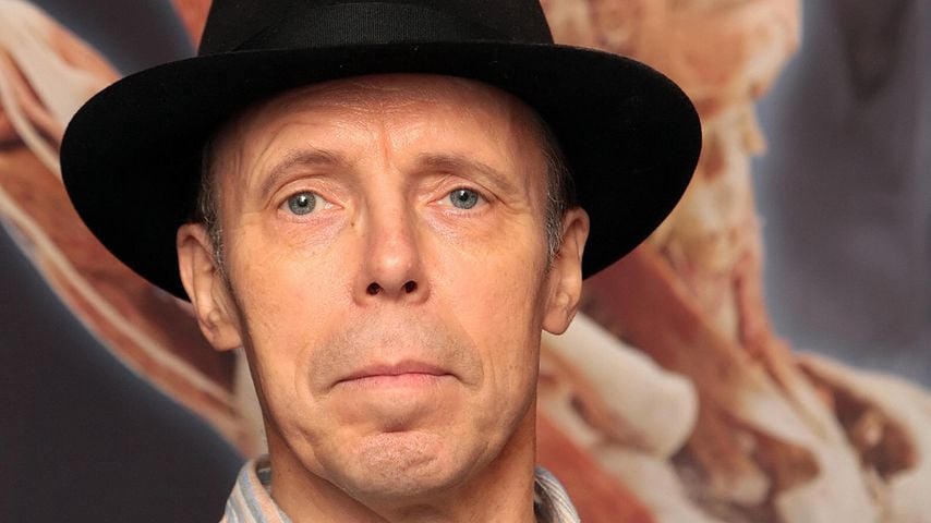 Dr. Gunther von Hagens eröffnet in London die Ausstellung "Body Worlds: The Mirror of Time" im O2 bubble, 23. Oktober 2008