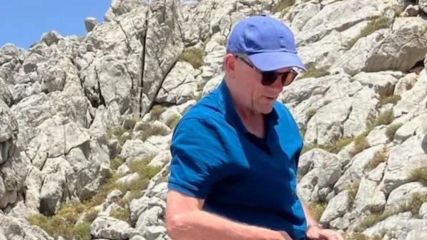 Dr. Michael Mosley in Symi, Griechenland