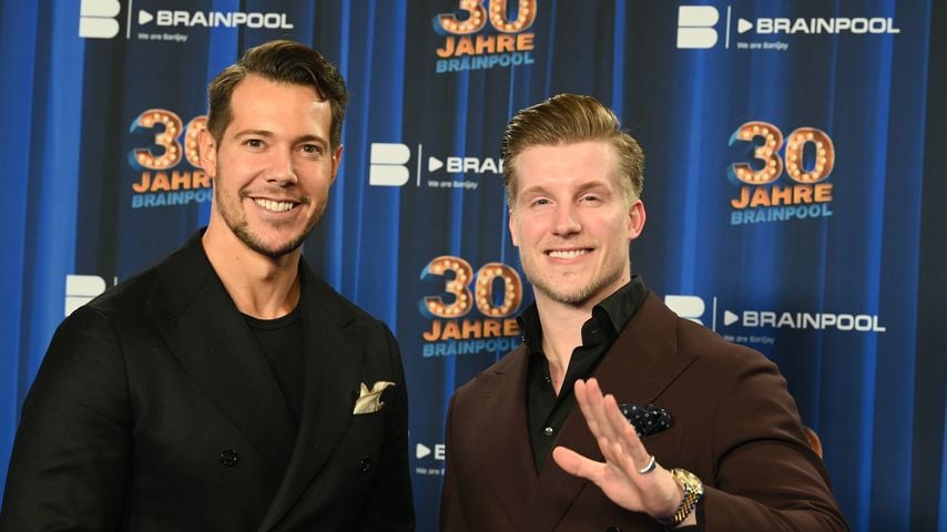 Dr. Rick und Dr. Nick bei der Jubiläumsfeier "30 Jahre Brainpool TV"