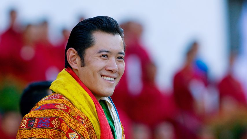 "Drachenkönig" Jigme im November 2008