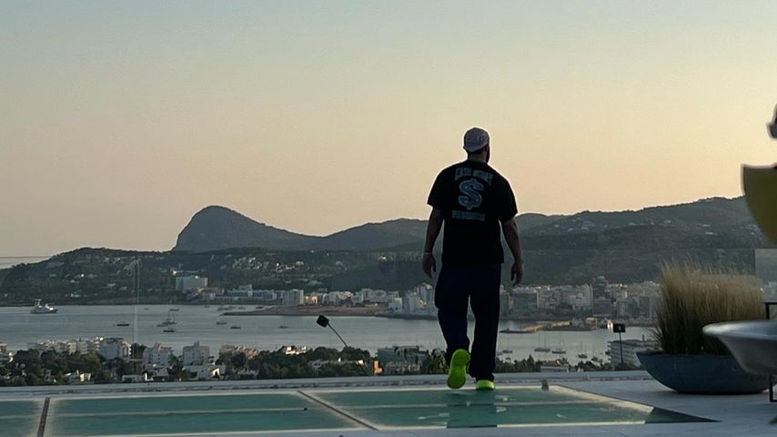 Drake auf Ibiza