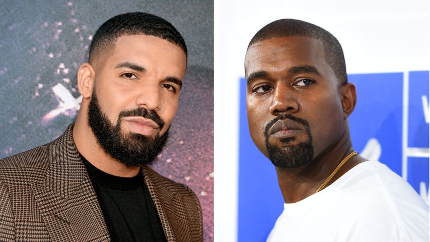 Von Drake-Fans? Schimpf-Schilder vor Kanyes altem Zuhause
