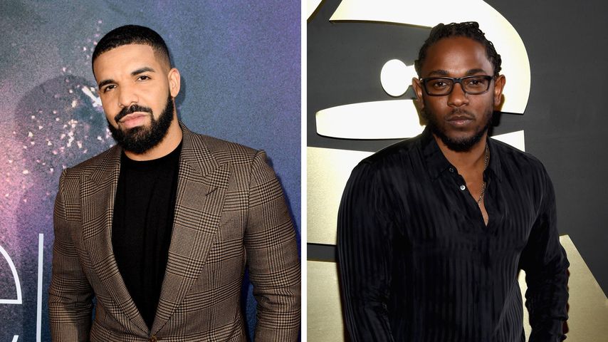 Collage: Drake und Kendrick Lamar