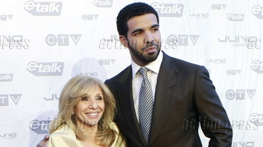 Drake und seine Mutter Sandi Graham, März 2011