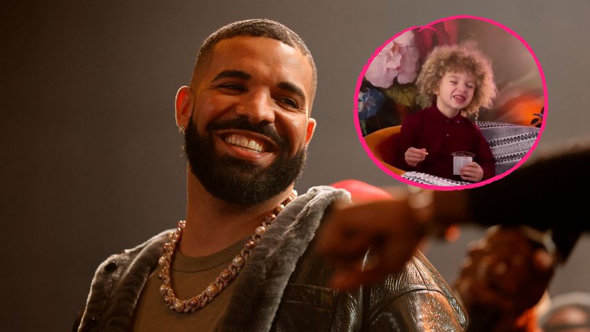 Beim Snacken und Tanzen: Drake zeigt seinen Sohn Adonis!