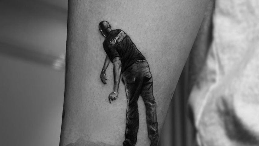 Drakes Tattoo von Virgil Abloh