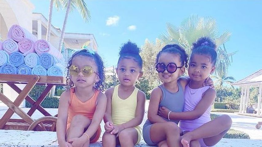Dream Kardashian, Stormi Webster, Chicago West und True Thompson