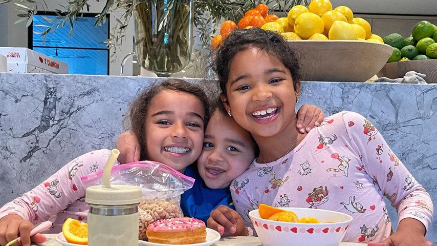 Dream Kardashian, Tatum Thompson und True Thompson