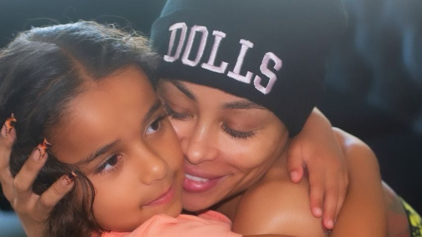 Dream Kardashian mit ihrer Mutter Blac Chyna