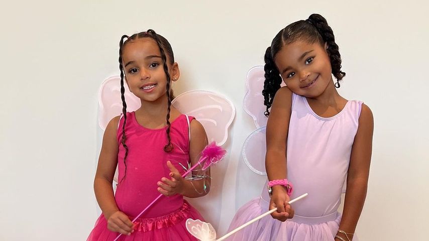 Süßes Foto: True Thompson und Dream Kardashian als Feen