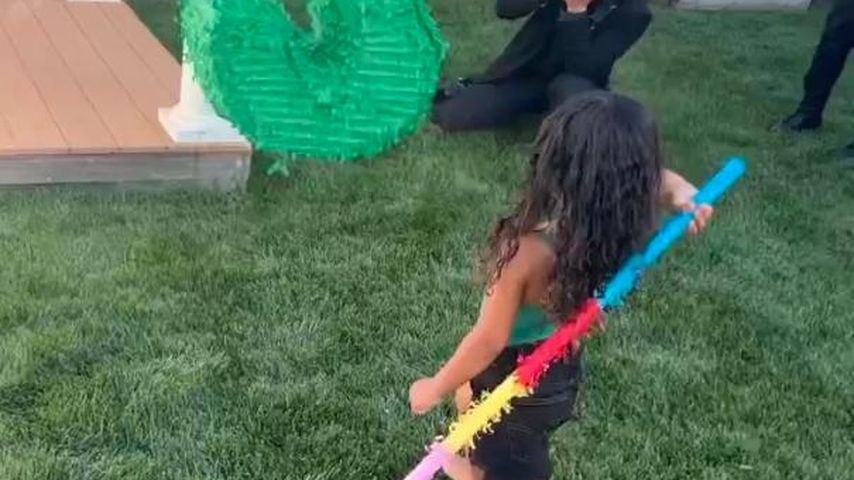 Dream Kardashian auf Psalm Wests Mottoparty