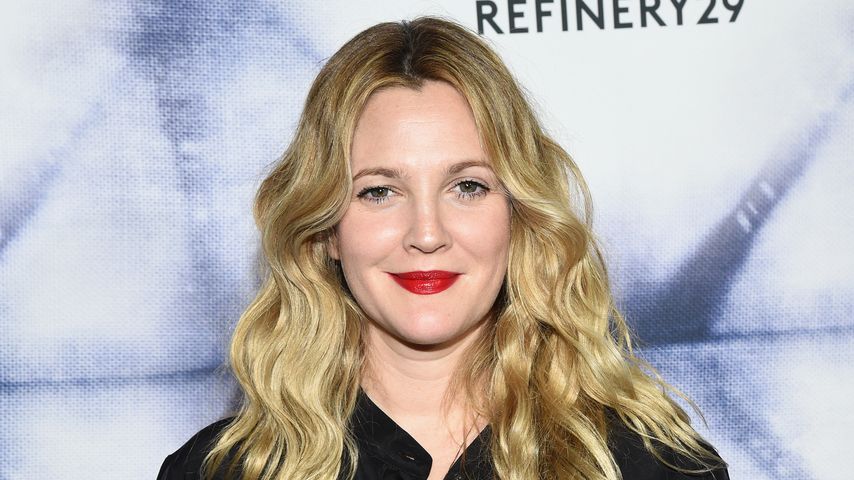 Mama Drew Barrymore fühlt sich wie ein Känguru
