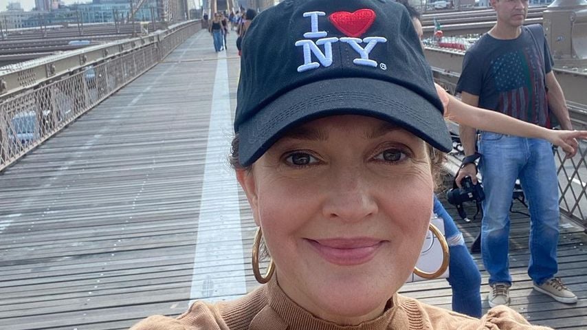 Drew Barrymore in New York, September 2021