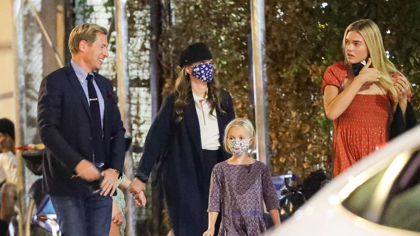Drew Barrymore mit ihren Kids, Ex-Mann Will und dessen neuer Partnerin