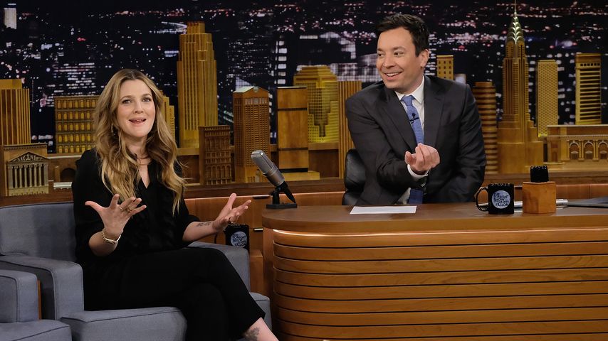 Drew Barrymore und Jimmy Fallon, 2017