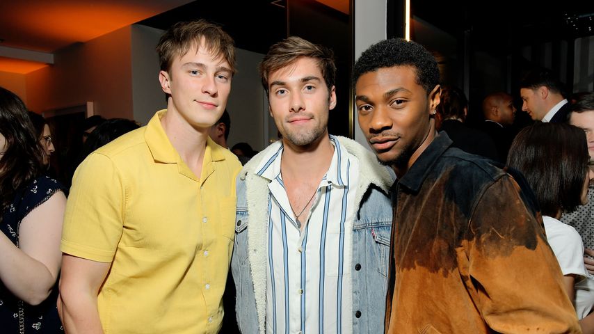 Drew Starkey, Austin North, und Jonathan Daviss, Schauspieler