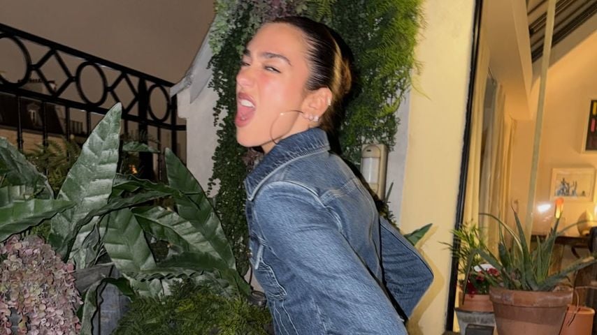 Sängerin Dua Lipa in Paris