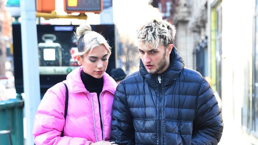 Dua Lipa und Anwar Hadid im Dezember in New York
