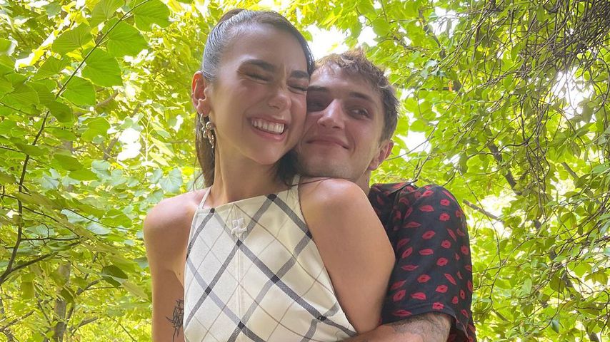 Dua Lipa und Anwar Hadid