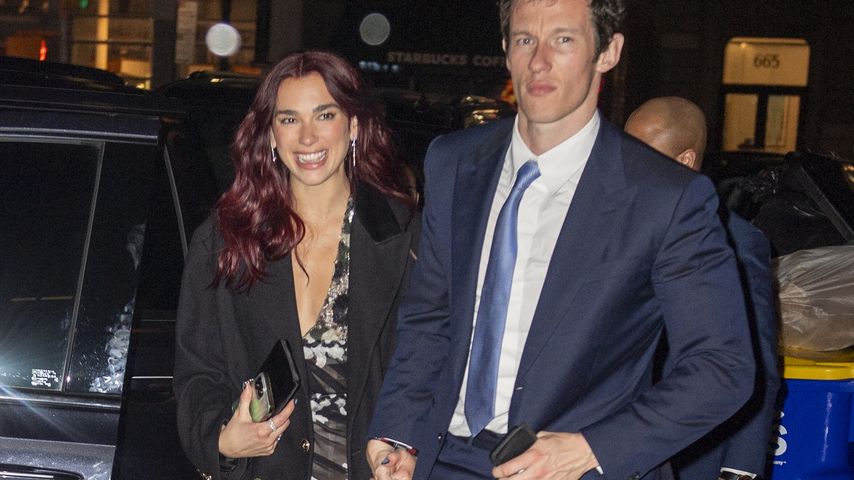 Sängerin Dua Lipa und Schauspieler Callum Turner