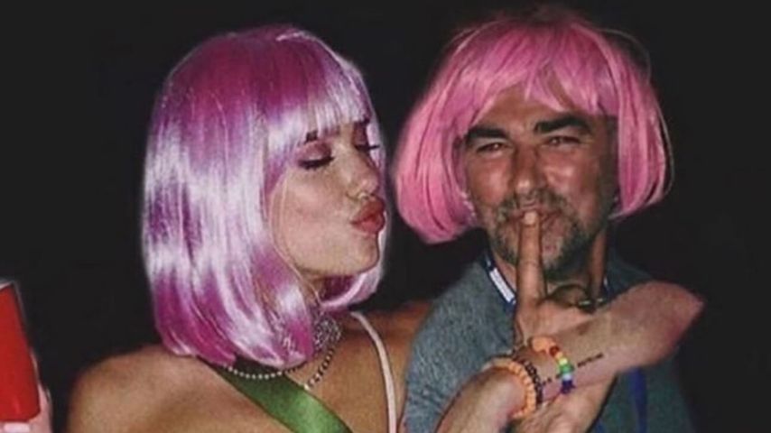 Dua Lipa, Sängerin, mit ihrem Vater
