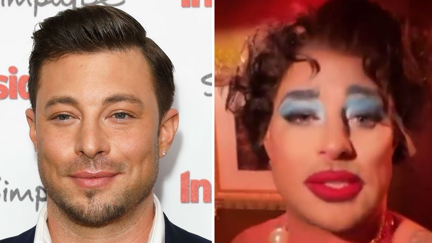 Kaum zu erkennen: Das ist wirklich Blue-Sänger Duncan James!
