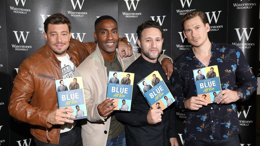 Duncan James, Simon Webbe, Anthony Costa und Lee Ryan von Blue
