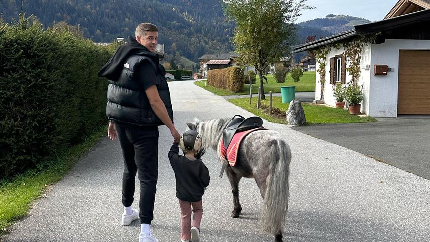 Dustin Schöne mit Tochter Zoe