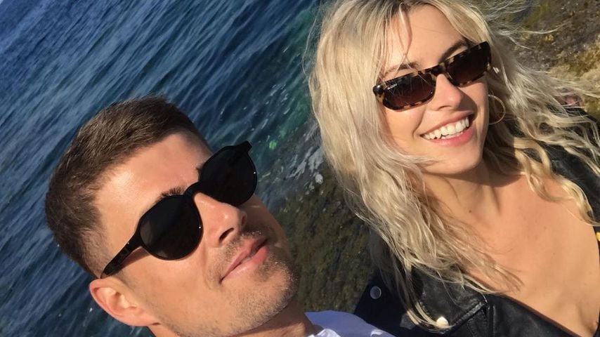 Dustin Schöne und Lena Gercke, Februar 2020