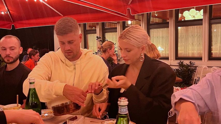 Dustin Schöne und Lena Gercke, August 2022