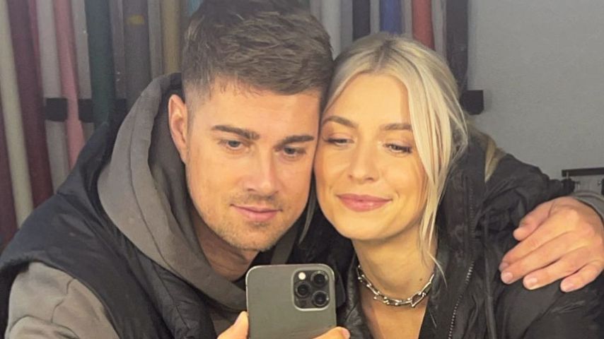 Dustin Schöne und Lena Gercke im November 2021