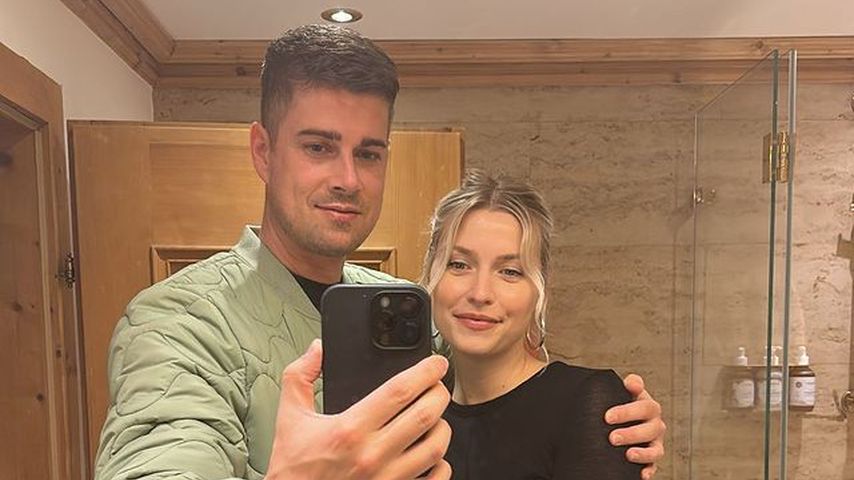 Dustin Schöne und Lena Gercke im Februar 2023