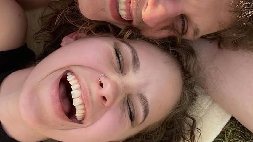Pia Trümper und ihr Partner Dustin, Juni 2023